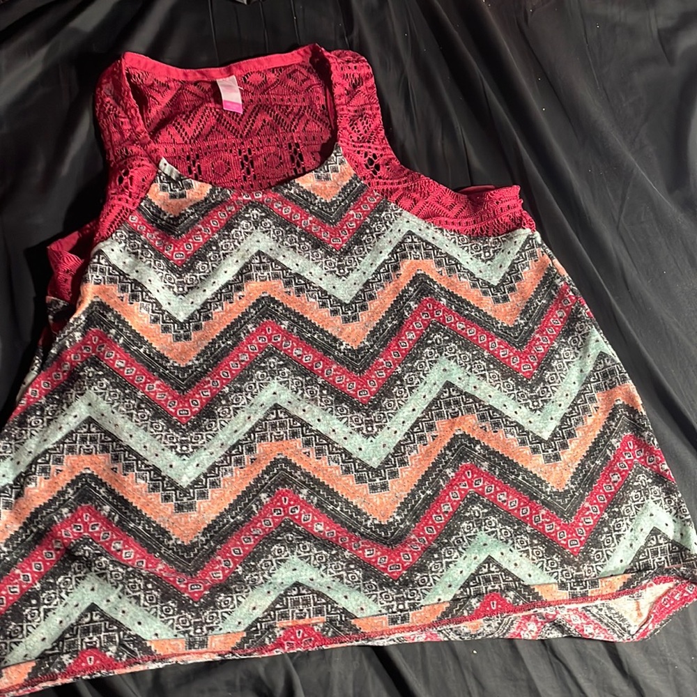 Lace tank top